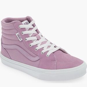 Vans Kids' Filmore High Top Sneaker
 
GLOSSY LAVENDER MIST